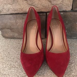 Tory Burch Red Pumps Size 5.5